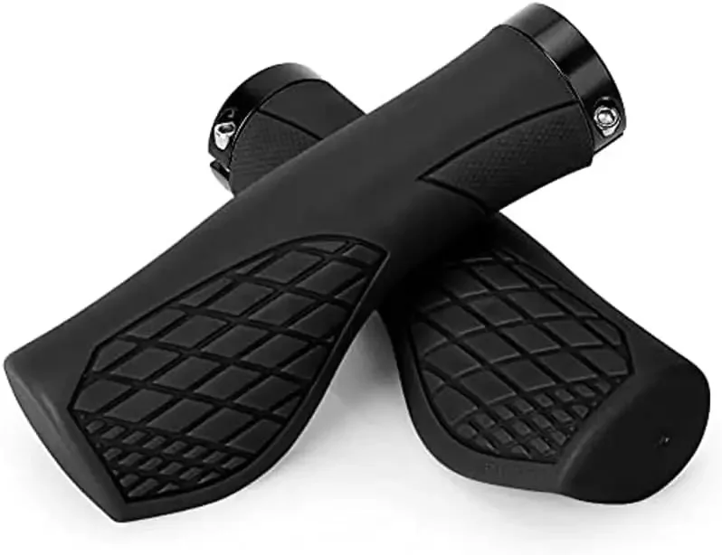 Commuting On Mountain Bike - Rubberen Fietsgrepen met Enkelvoudige Vergrendeling, Antislip