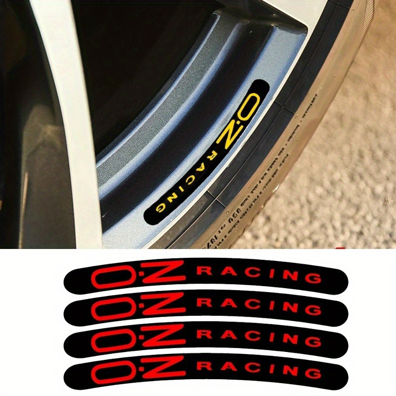 Spoke Reflector Set - 4-delige set auto reflecterende stickers voor