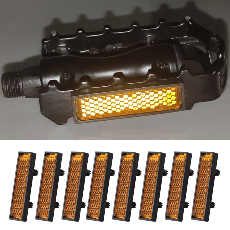 Spoke Reflector Set - 8 stks/set Pedaal Reflector Versterkte Reflectoren