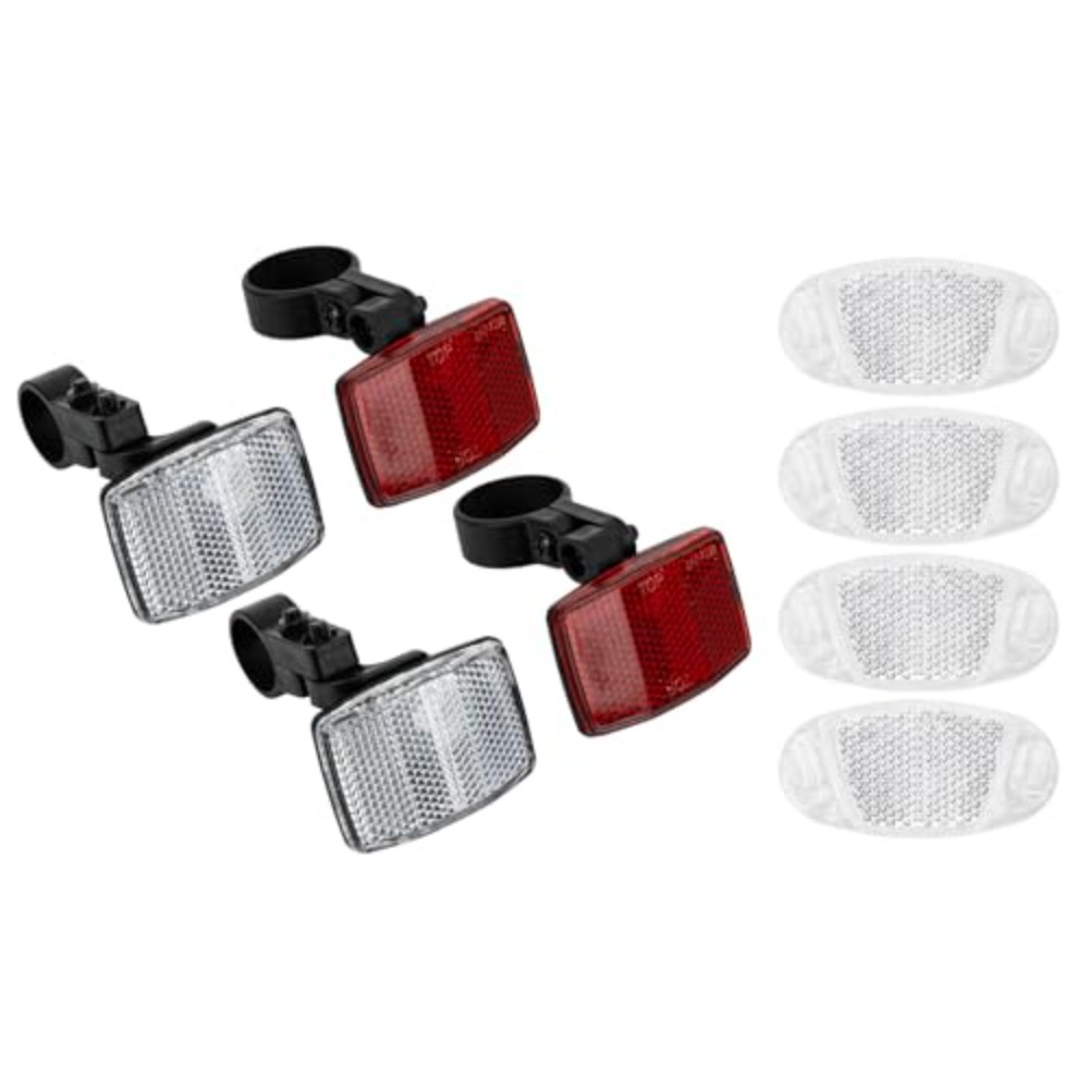 Spoke Reflector Set - 8-delige fietsreflectorenset voor nachtritten, veiligheidsreflectoren voor