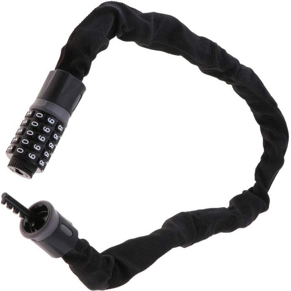 Chain Lock Combination - Universele 5-cijferige combinatie fietskettingslot motorfiets kettingslot