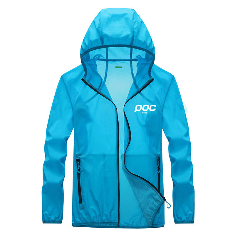 Cycling Commuter Jacket - MOTO POC Sneldrogende zonbeschermingskleding Ultradunne zonnebrandjas