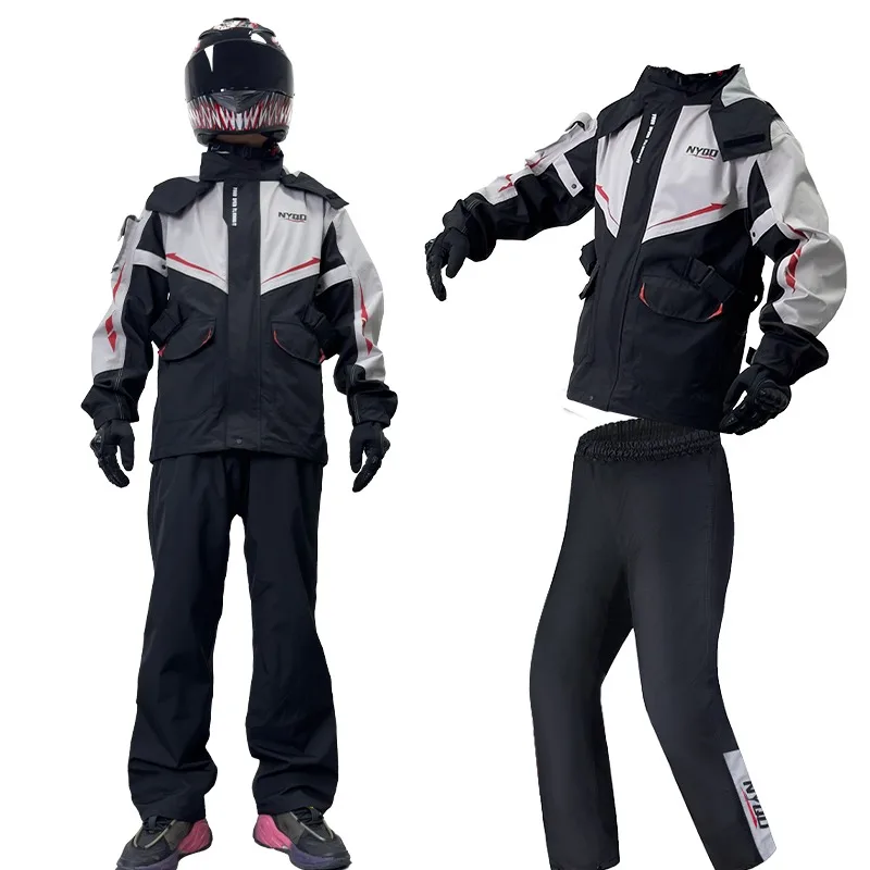 Motorregenjasset, regenbroek,  - Cycling Rain Jacket Commute recensie en prijs