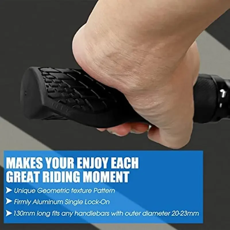 Rubberen Fietsgrepen met Enkel - Commuting On Mountain Bike recensie en prijs
