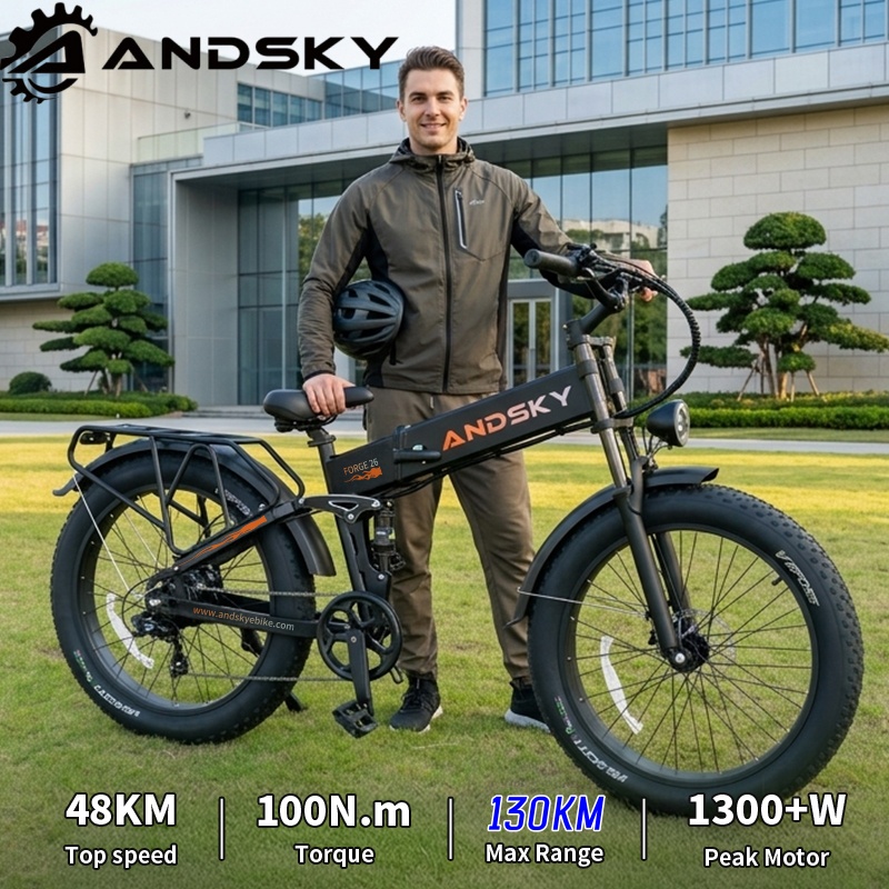 ANDSKY Forge 26 Opvouwbare Ele - Commuting On Mountain Bike recensie en prijs