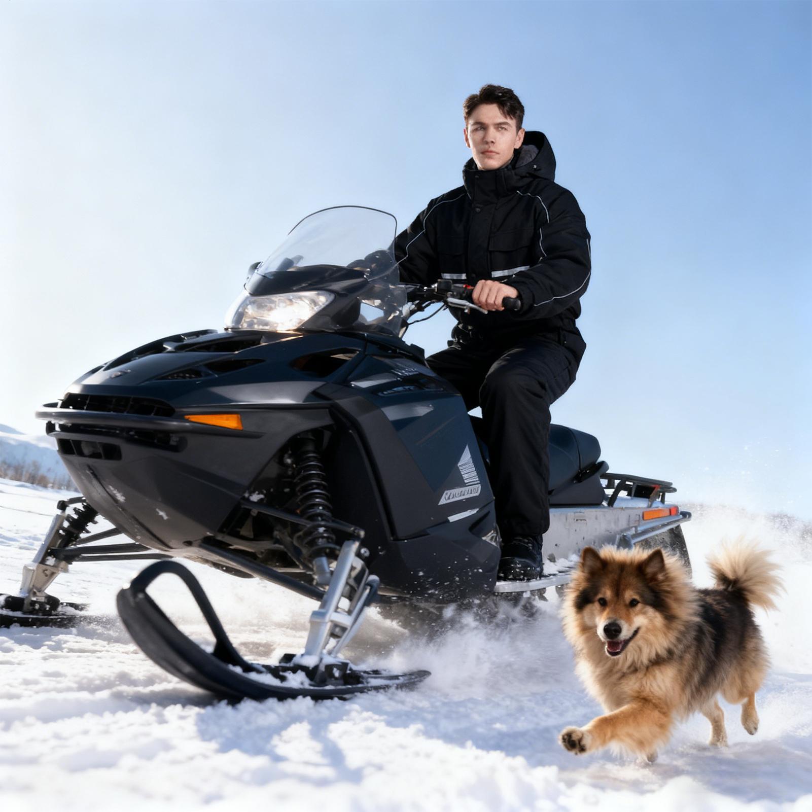 Motorwinterjas 4 zakken Warme  - Cycling Commute Clothes recensie en prijs