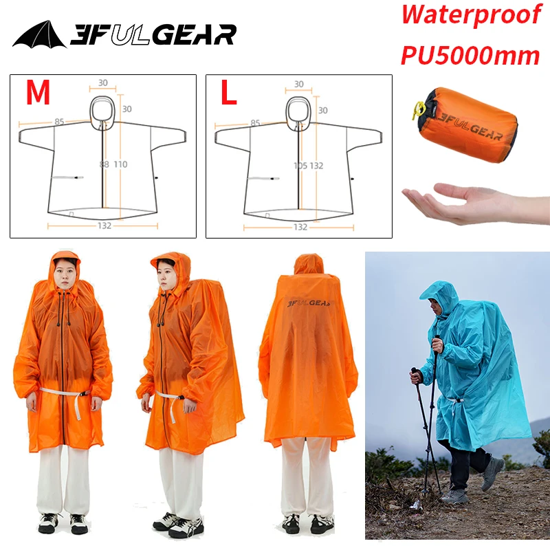 3F UL GEAR Rits Regenjas 15D N - Cycling Rain Jacket Commute recensie en prijs