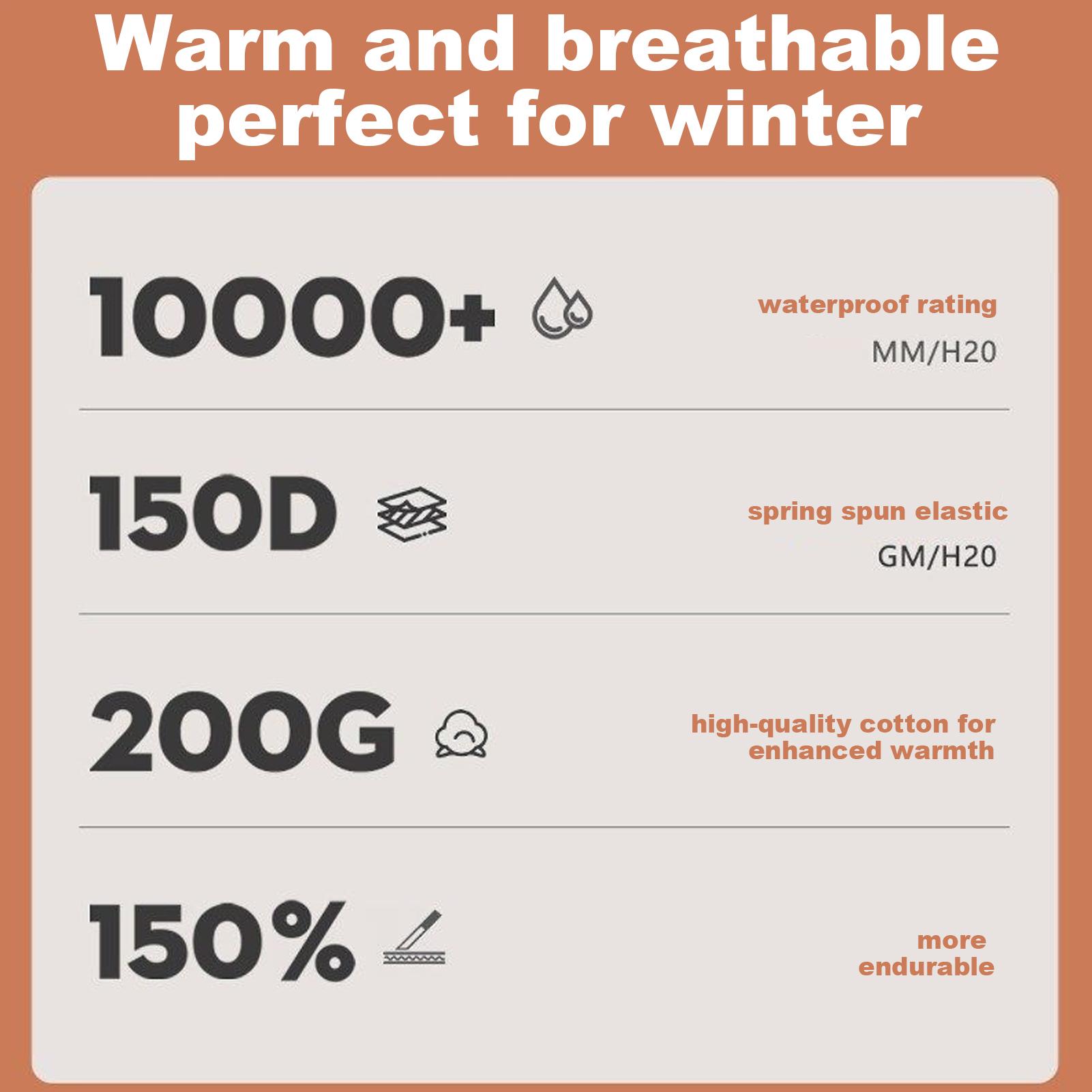 Motorwinterjas 4 zakken Warme  - Cycling Commute Clothes recensie en prijs