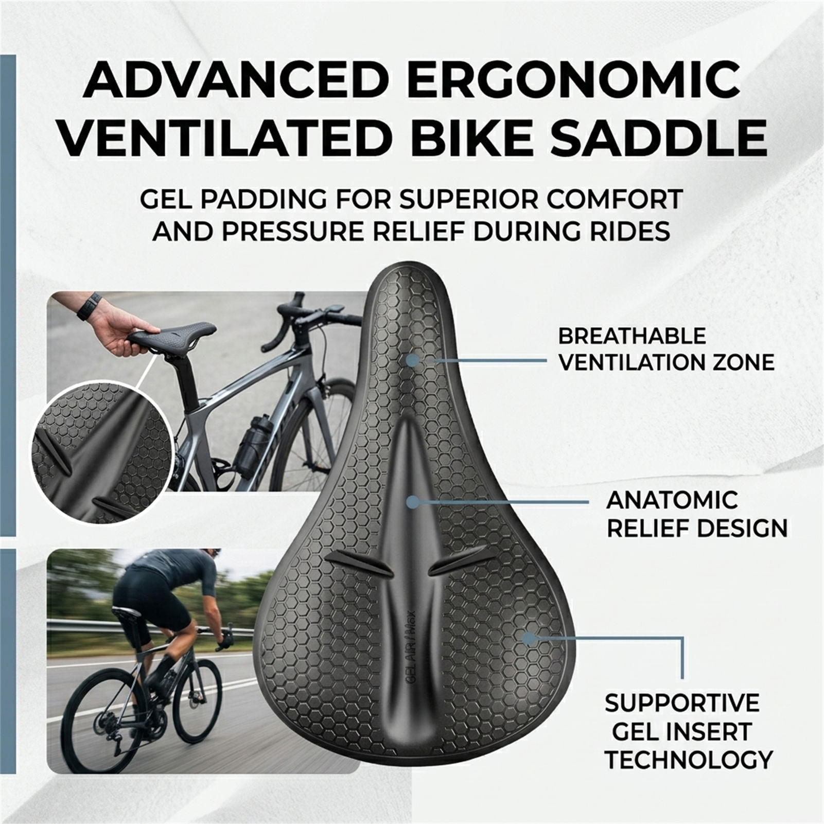 Siliconen fietszadelhoes verdi - Commuter Cycling recensie en prijs
