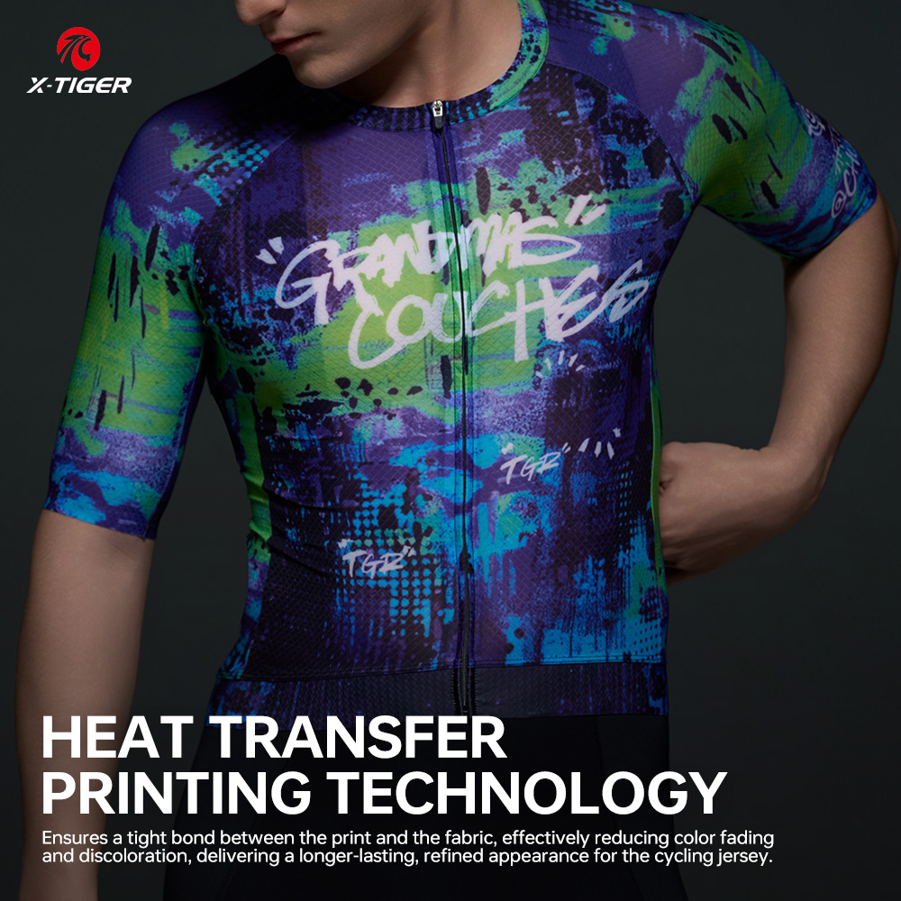X-TIGER Fietsshirt met korte m - Cycling Commute Clothes recensie en prijs