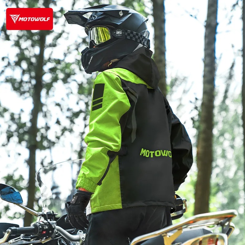 Motowolf reflecterende motorre - Cycling Commuter Rain Jacket recensie en prijs