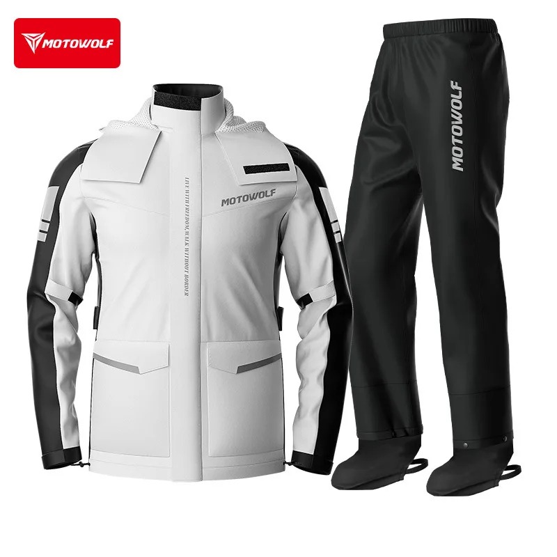 Motowolf reflecterende motorre - Cycling Commuter Rain Jacket recensie en prijs