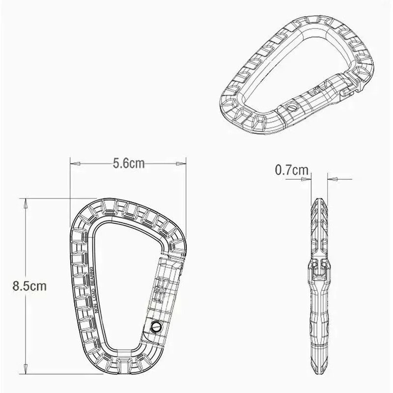 2/5/16 Stuks Tactische Karabij - Chain Lock Combination recensie en prijs