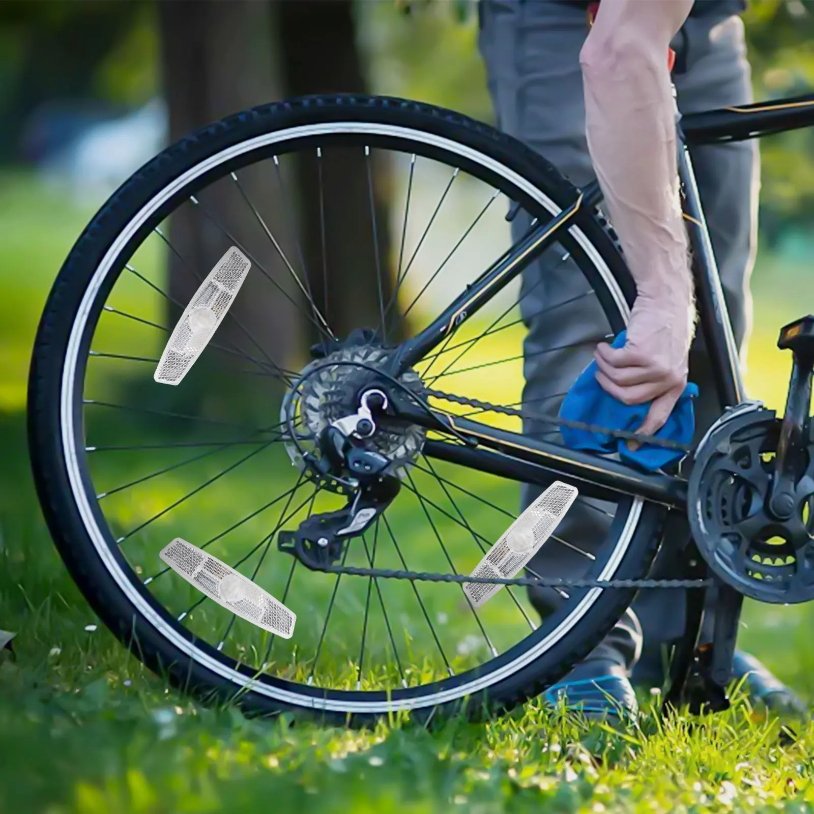 Fiets Spaakreflectoren 8-delig - Spoke Reflector Set recensie en prijs