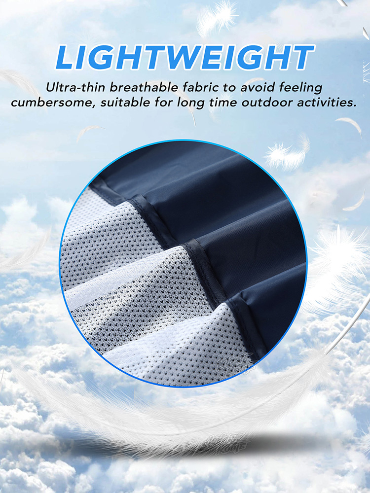 Fan Vest Draagbare kleding met - Cycling Commute Clothes recensie en prijs