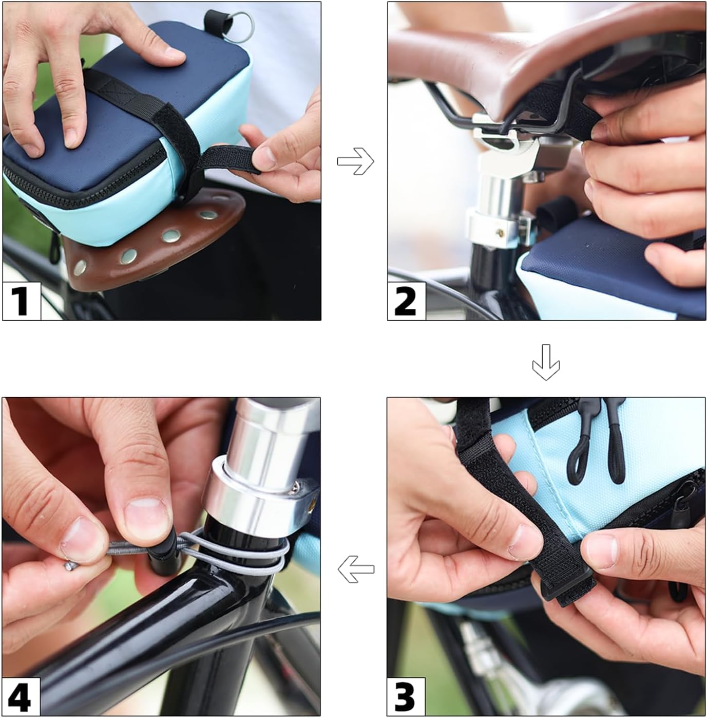Uitbreidbare fietstas met grot - Saddle Bag Under Seat recensie en prijs