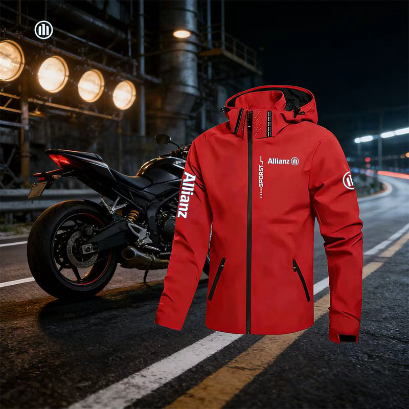 2026 Allianz Logo Heren Outdoo - Cycling Rain Jacket Commute recensie en prijs