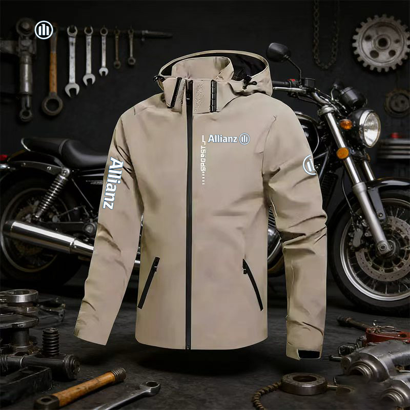 2026 Allianz Logo Heren Outdoo - Cycling Rain Jacket Commute recensie en prijs