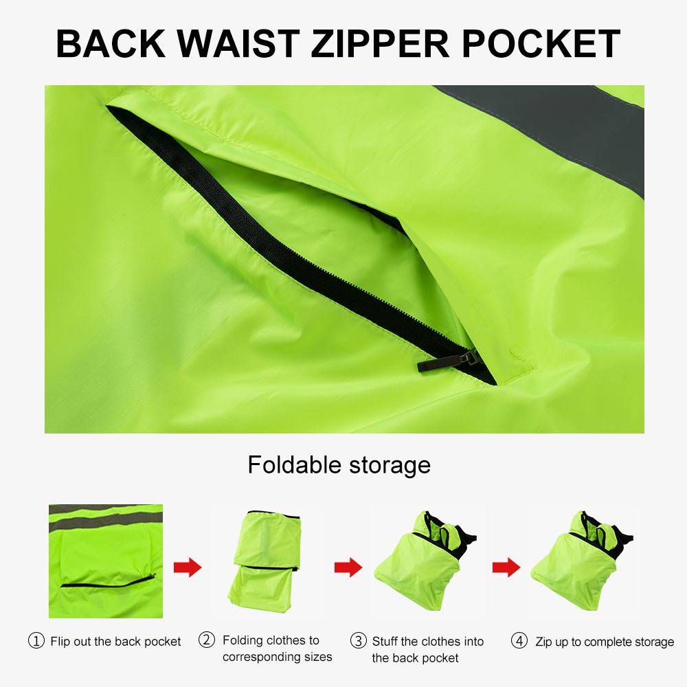 HISERWA Fietswindjack Winddich - Cycling Commuter Jacket recensie en prijs